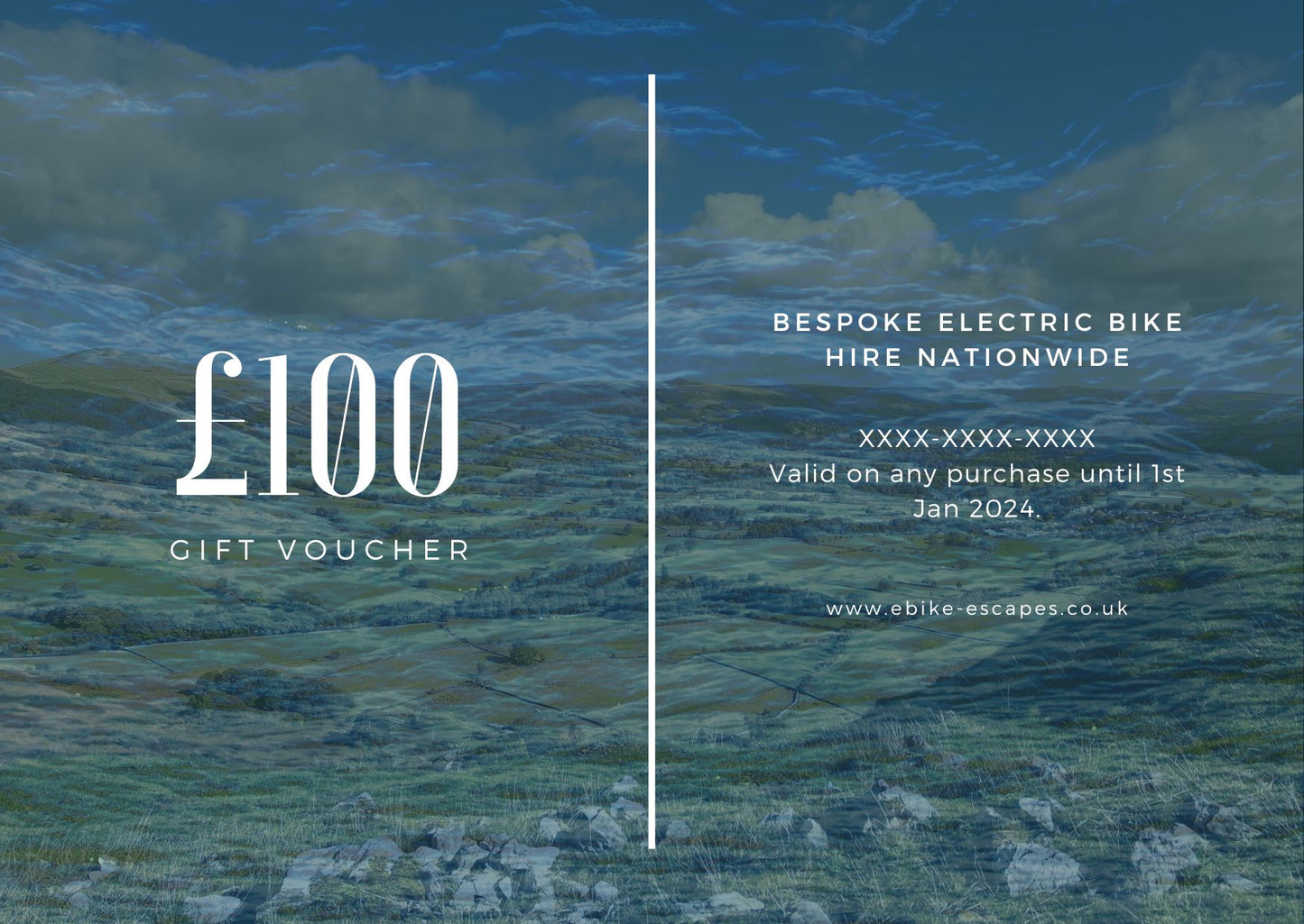 £100 eBike Escapes Gift Voucher