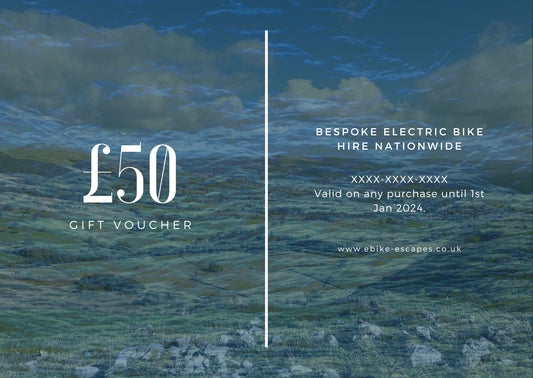 £50 eBike Escapes Gift Voucher