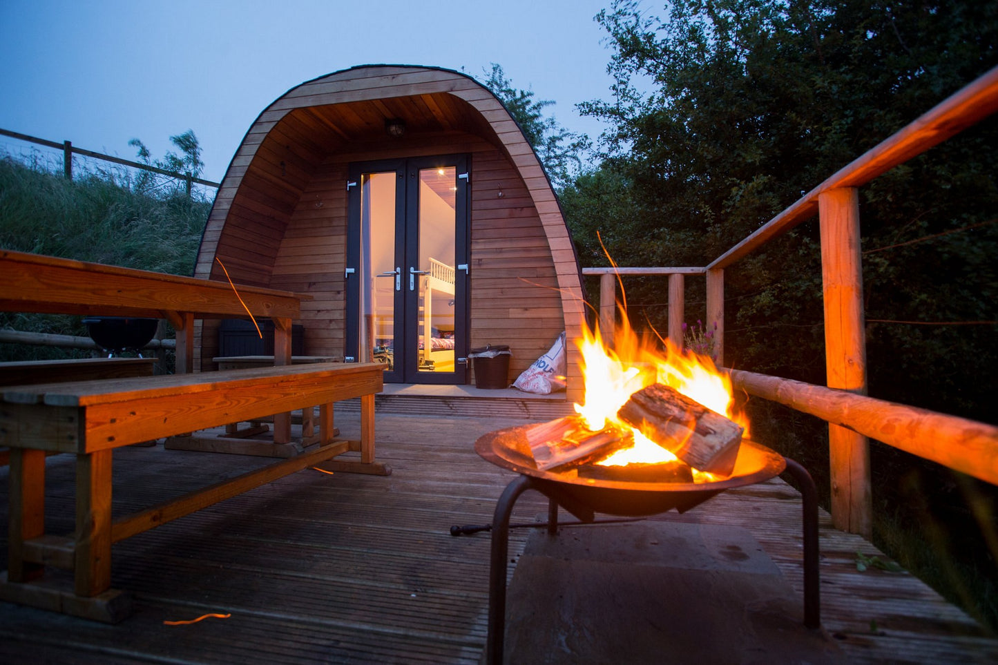 Mulino Glamping Pods Ashbourne eBike Drop off & Collection